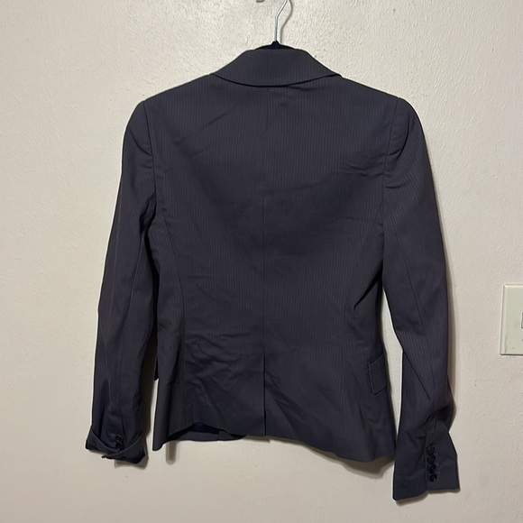 Theory Lightweight Blazer with Subtle Menswear Stripes Size 2‎ - Picture 7 of 9